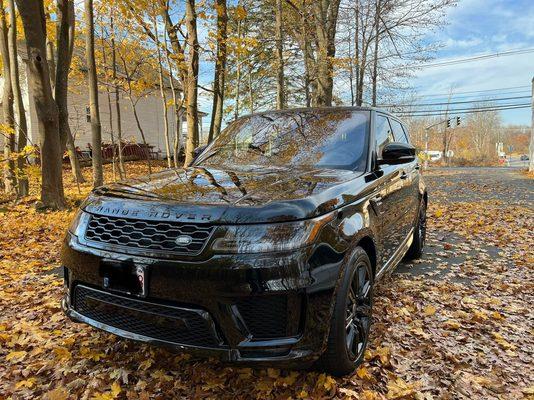 Ceramic Coated Range Rover