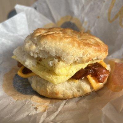 Bacon Egg Cheese Biscuit