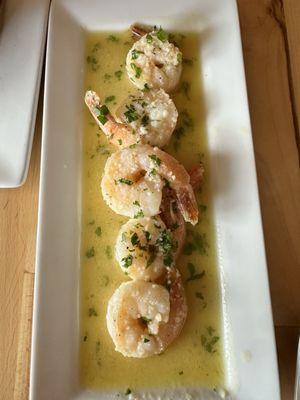 Garlic and lemon shrimp $20 ???? salty and plain. Not worth it. Overpriced