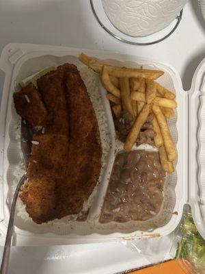 Fish  Tilapia a Milanesa