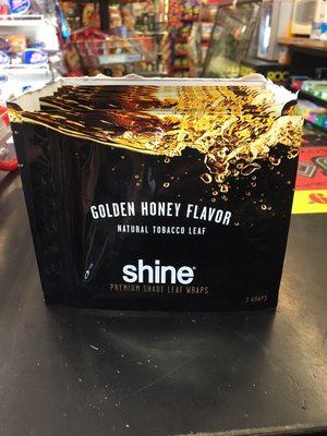 New Shine tobacco leafs! Golden honey flavor