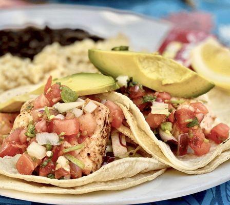 Salmon Tacos