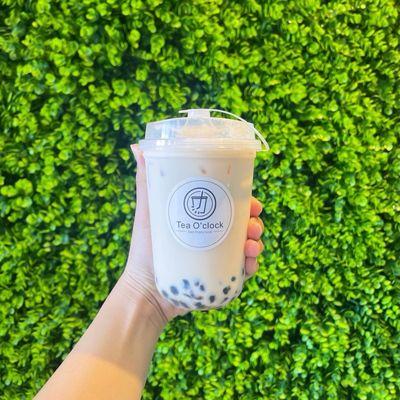 Jasmine Milk Tea with boba