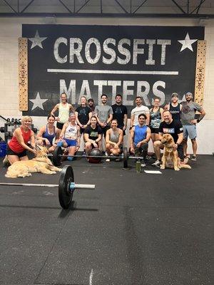 After WOD pic! STUDS!