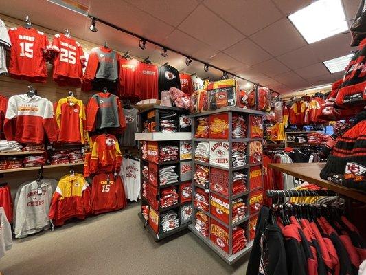 Kansas City Chiefs merchandise