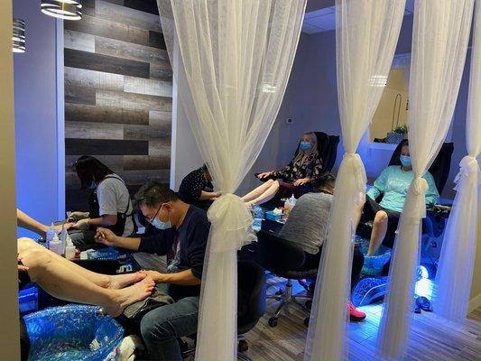 Private Pedicure Room