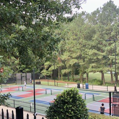 Pickleball courts at Cary Tennis Park!!!