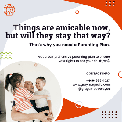 Smooth Co-Parenting Starts with a Solid Parenting Plan. Our Services Help You Prioritize Your Child's Well-being.