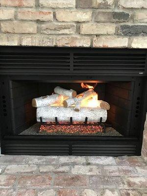 New Gas Logs