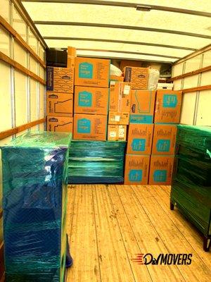 We are one of the best Tetris players in the moving industry. Call us today for your free moving quote!