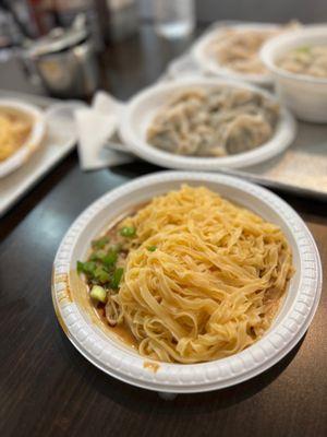 Wheat Noodle with Peanut Butter Sauce