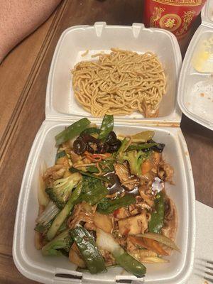 Combo Pan fried noodles