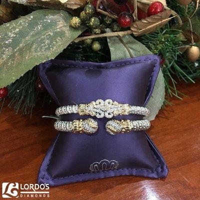 The variety of Vahan bracelet designs stack up beautifully!