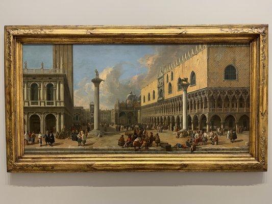 "The Piazzetta at Venice" by Luca Carlevarijs