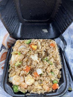 Shrimp Fried Rice (side with burger $5)