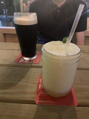 Guinness and passion fruit marg