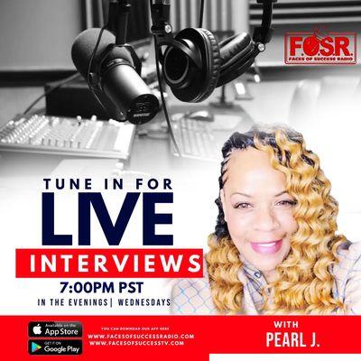 Pearl J on Faces of Success Radio