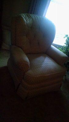 Small recliner to be reupholsytered.  Would like to know approximately what it would cost.