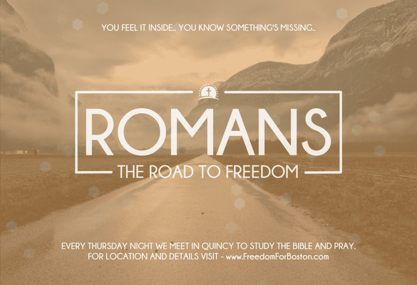 Romans Bible Study - Thursday nights at 7p