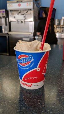 Small Royal Strawberry Cheesecake Blizzard