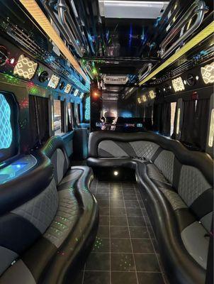 30 passenger Limo coach Bus