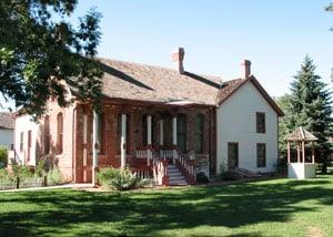 This historic landmark had interior restoration - Repaired wallpaper, painted ceilings, walls, trim and woodgrained floors