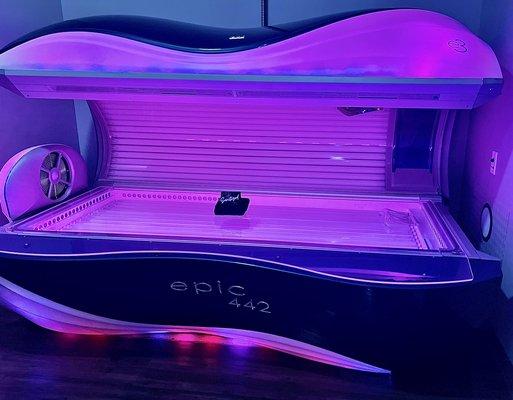 Our New "Silver" SunBeds (indoor Tanning)