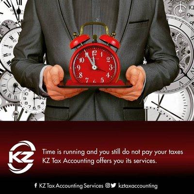 Call now, call today 321-234-3466 www.kztaxaccounting.com