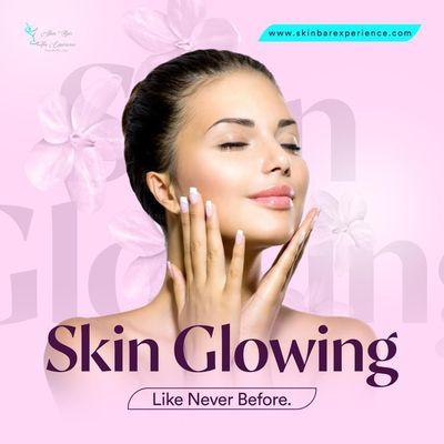 Skin that glows at Skin Bar ~ The Experience