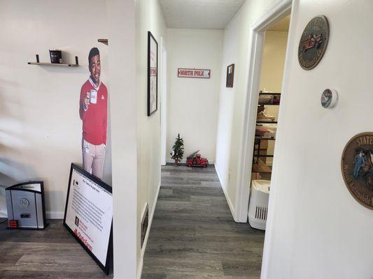 Come by and see our remodeled office and get a free quote or just say hello! Nikki Bisceglia State Farm Insurance office Mora...