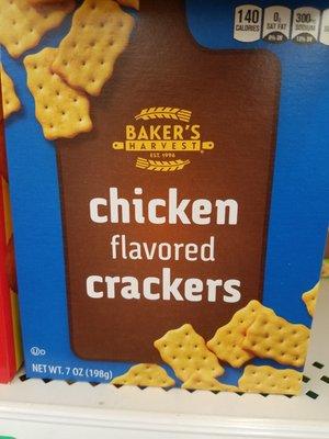 Chicken flavored, what