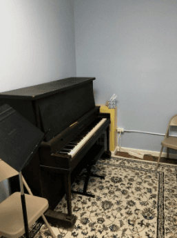 Practice Room A- perfect for private lessons