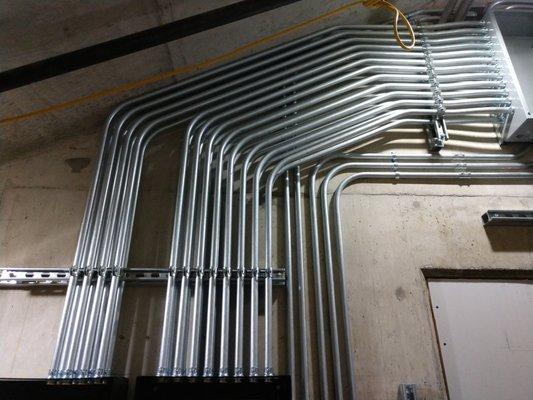 Electrical room conduit