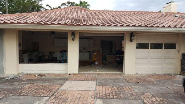 8'x8' Coral Springs-Before