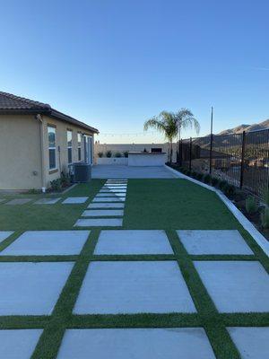 Turf & Concrete Combo