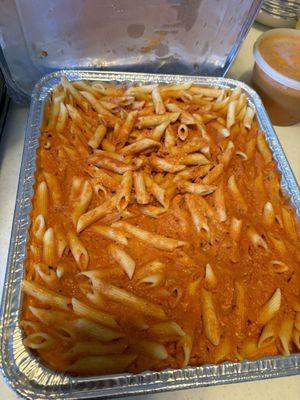 1/2 tray Penne Vodka