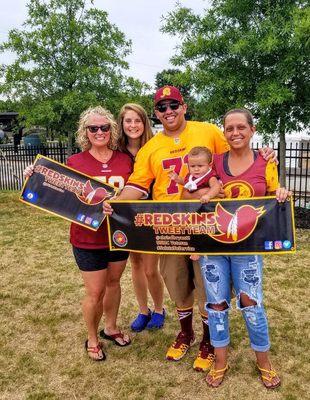 Redskins Tweet Team friendships meet at Camp