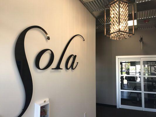 Being my own boss at Sola. Brand new location next to Burlington coat factory on Tyler