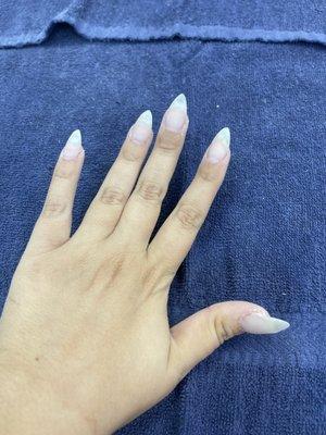 Shape before nail color