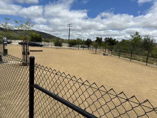 Smaller dog park.