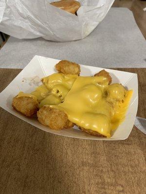 Taters with cheese