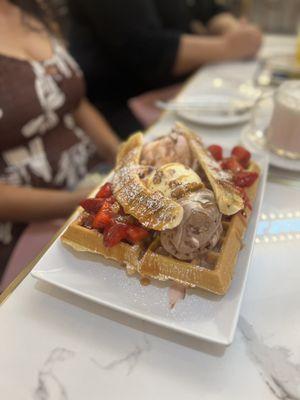 Banana Split French toast