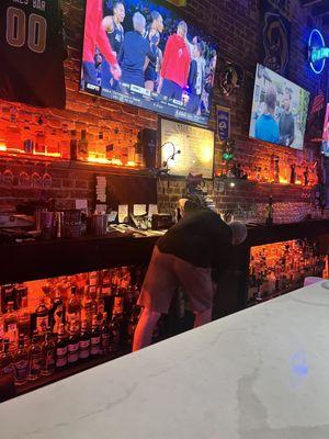 The bar