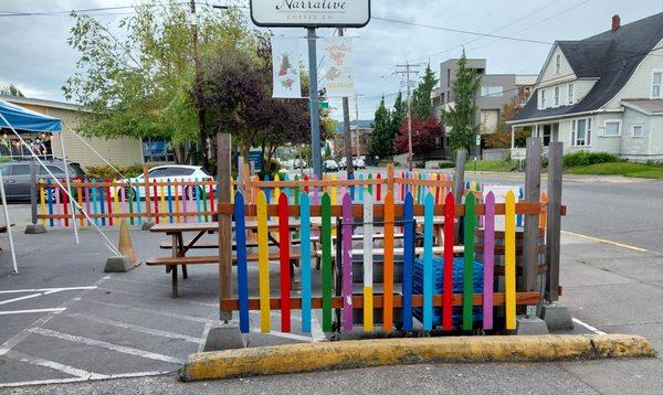 PRIDE fence