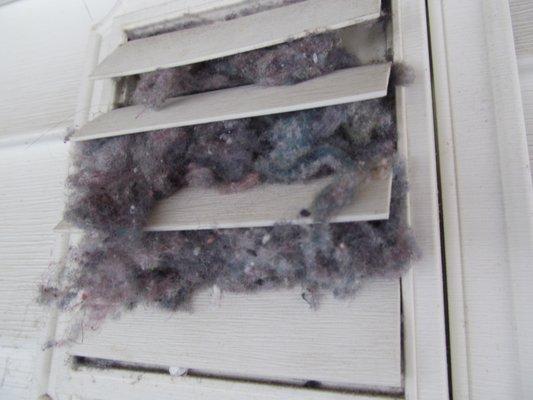 Clogged Dryer Vents are the #1 Cause of house fires each year!