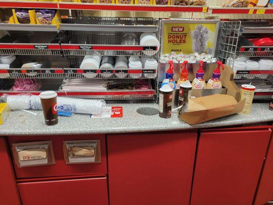 5:00 in the morning with 2 guys "working" and the counter looks like this?!