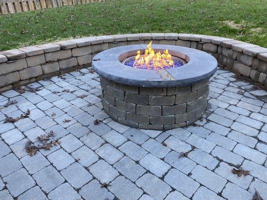 Natural Gas Fire Pit!