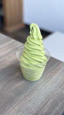 matcha level 2 soft serve