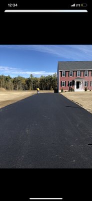 New driveway, paving, residential, asphalt, paving contractor