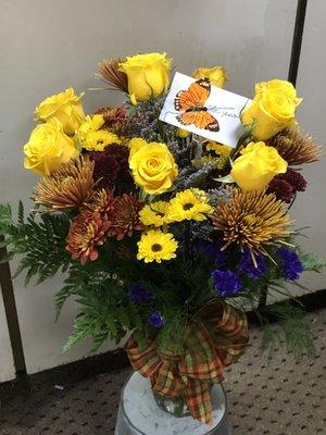 This is the arrangement I ordered!